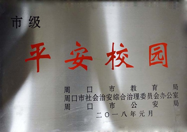 市级平安校园